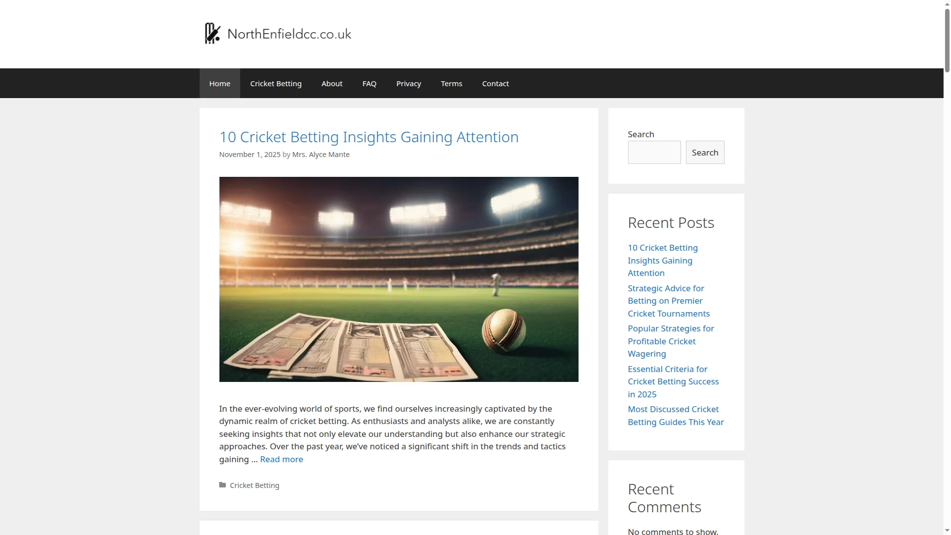 Northenfieldcc.co.uk