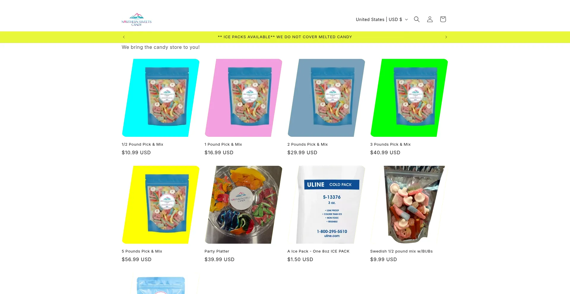 Northernfreezecandy.com