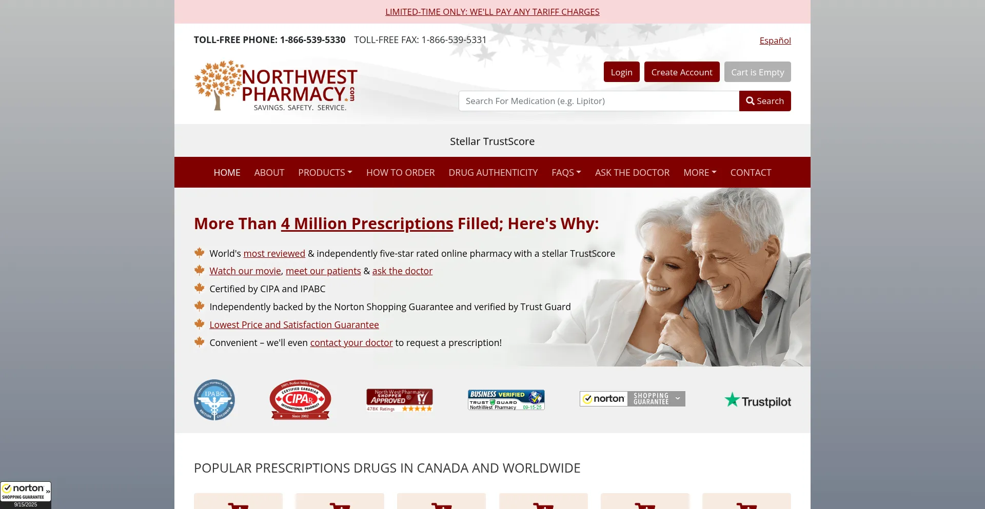 Is Northwestpharmacy.com Safe?