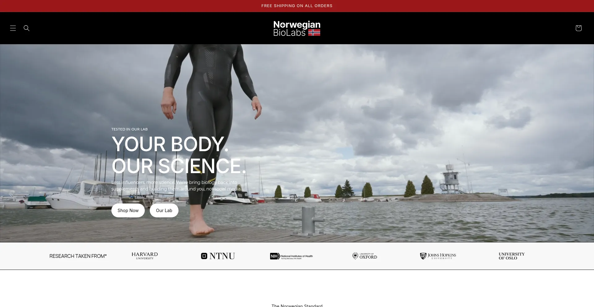Is Norwegianbiolabs.com Safe?