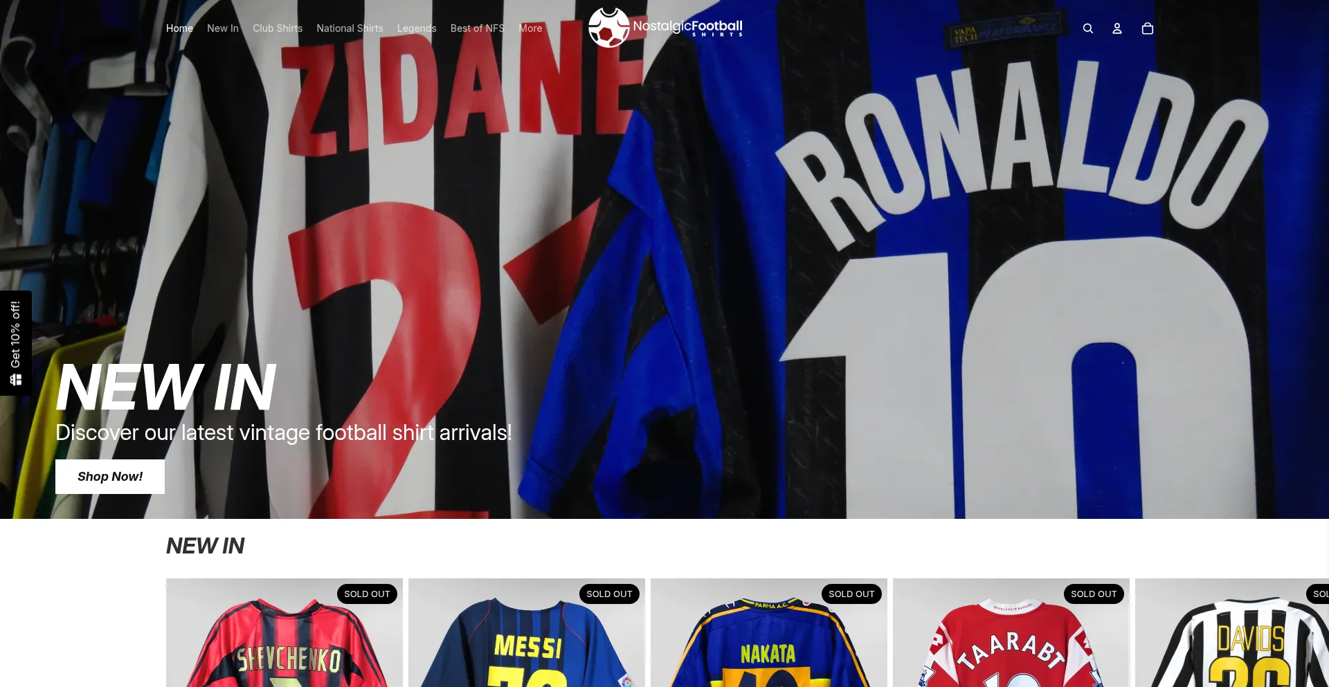 Nostalgicfootballshirts.com