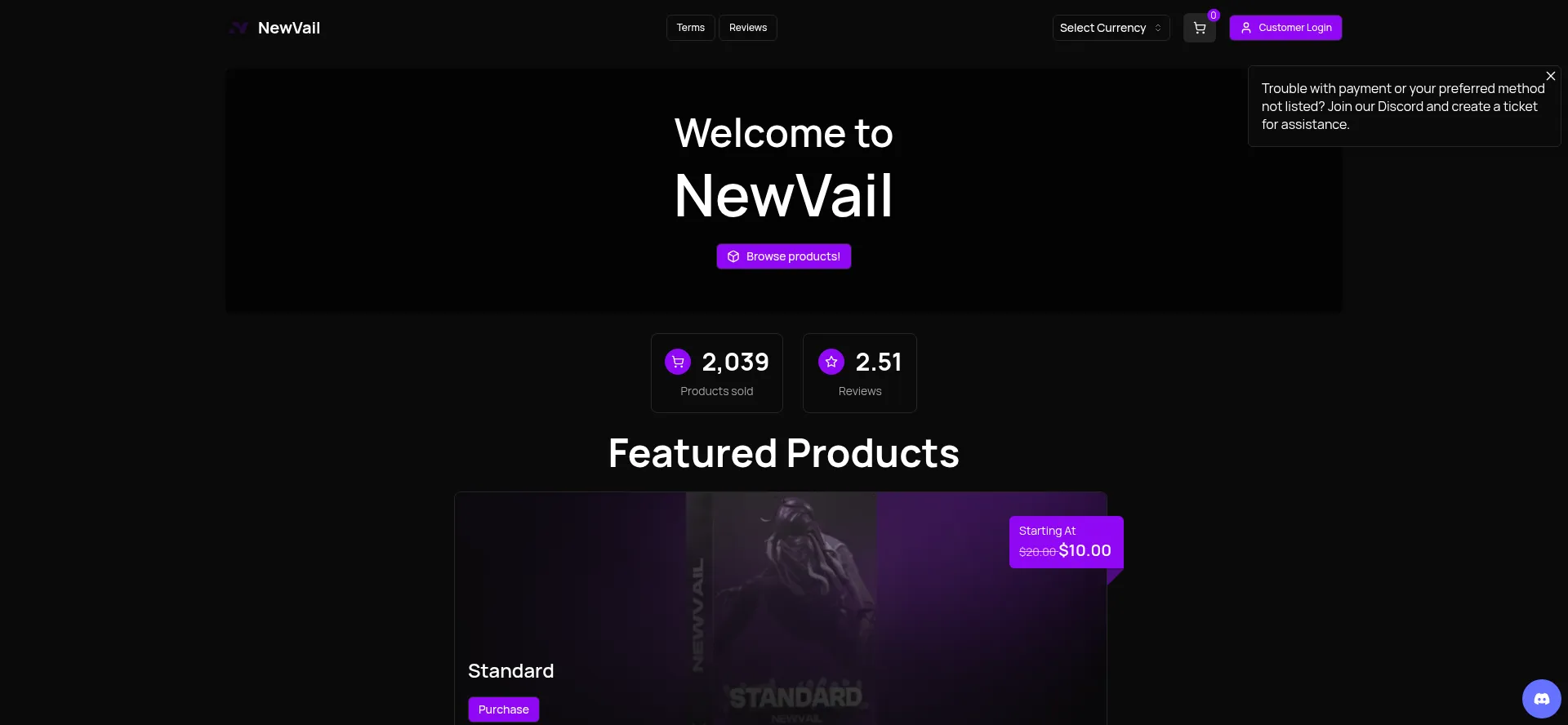 Website screenshot of Note.sellhub.cx