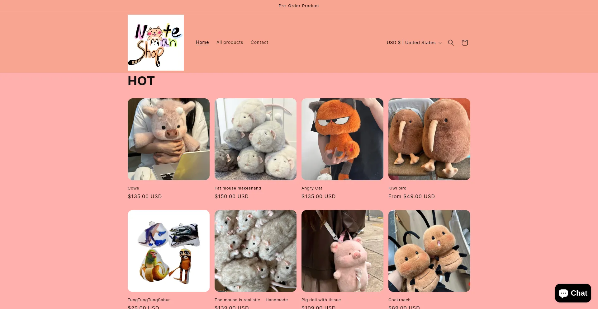 Notemanofficial.com Screenshot