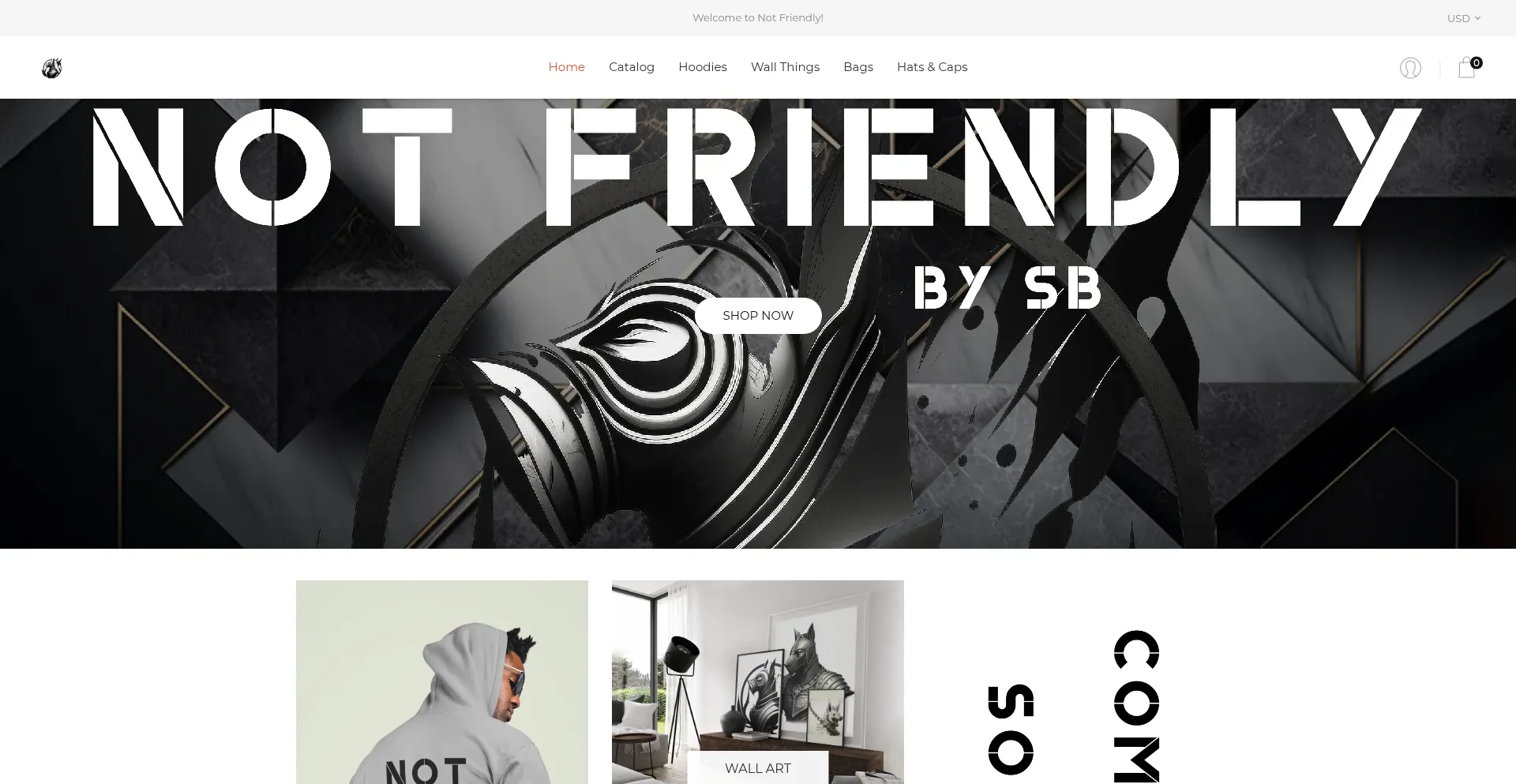 Notfriendlyshop.com