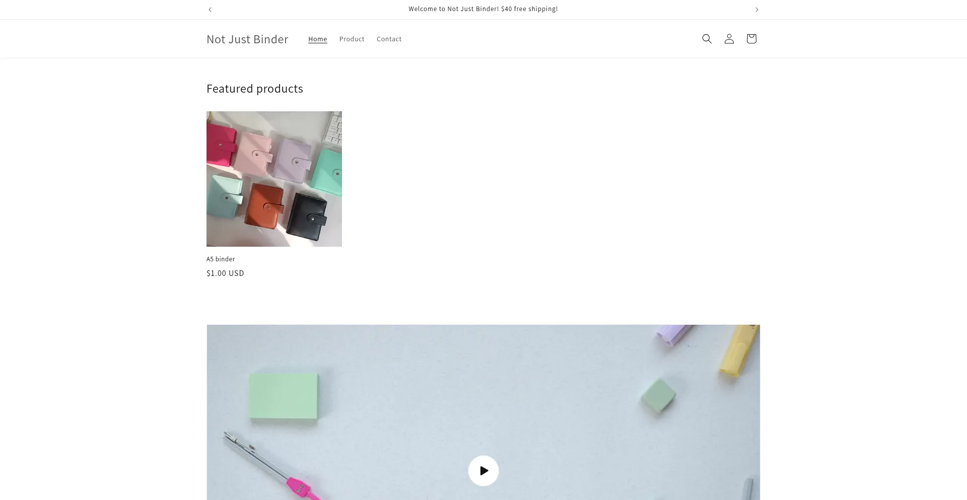 Notjustbinder.com