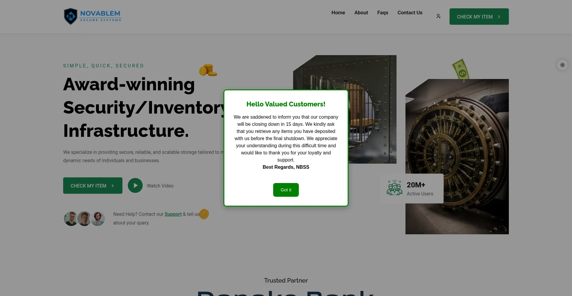 Novablemsecuresystem.com