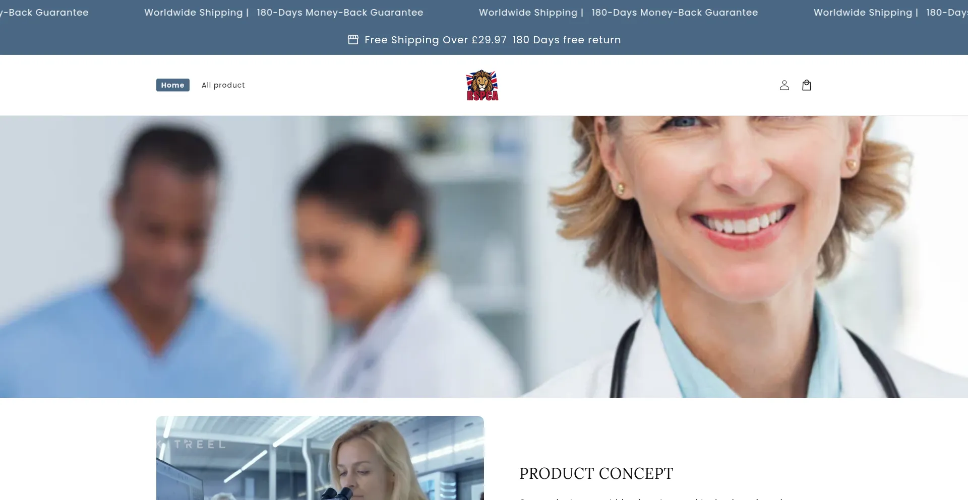 Novaloro.com Screenshot