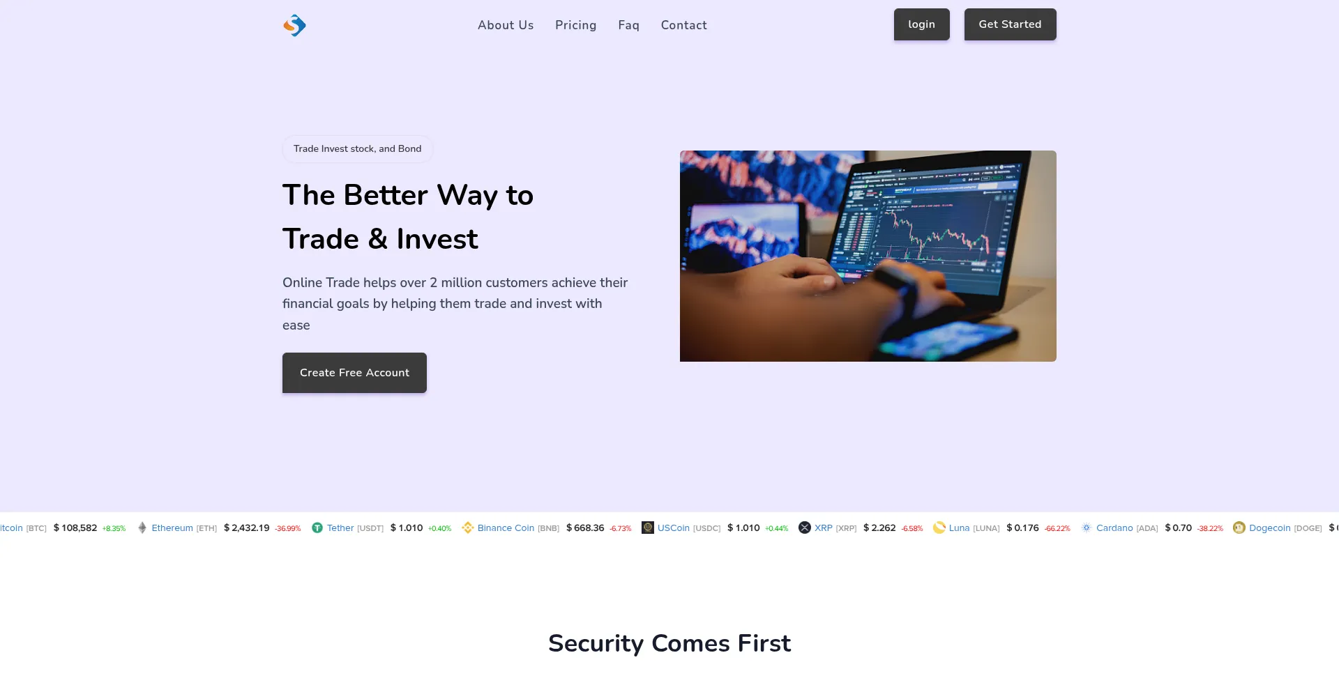 Website screenshot of Novamarketport.com