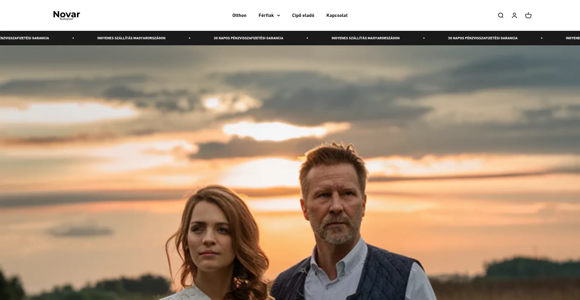 Website screenshot of Novar-boedapest.com