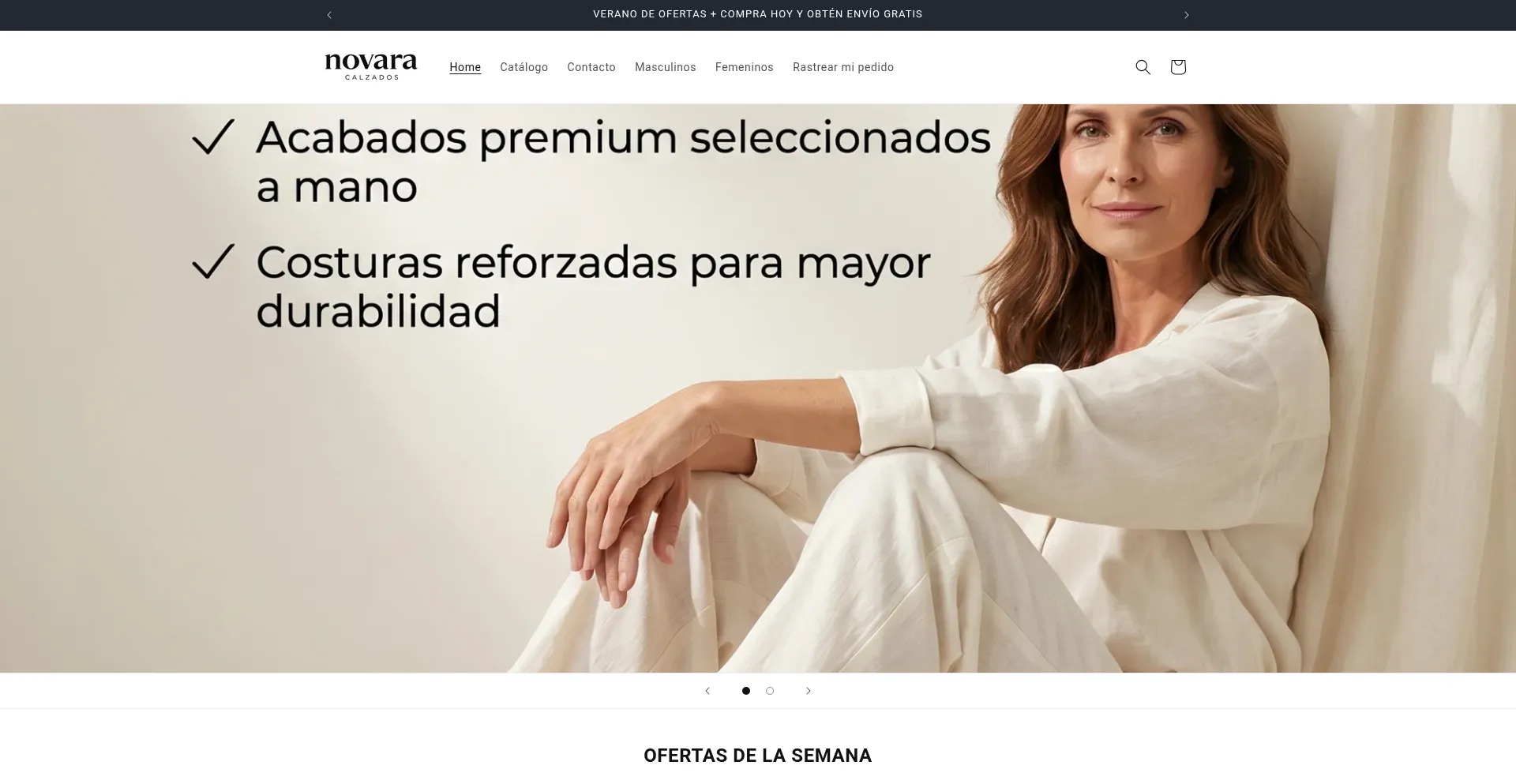 Novaracalzados.com