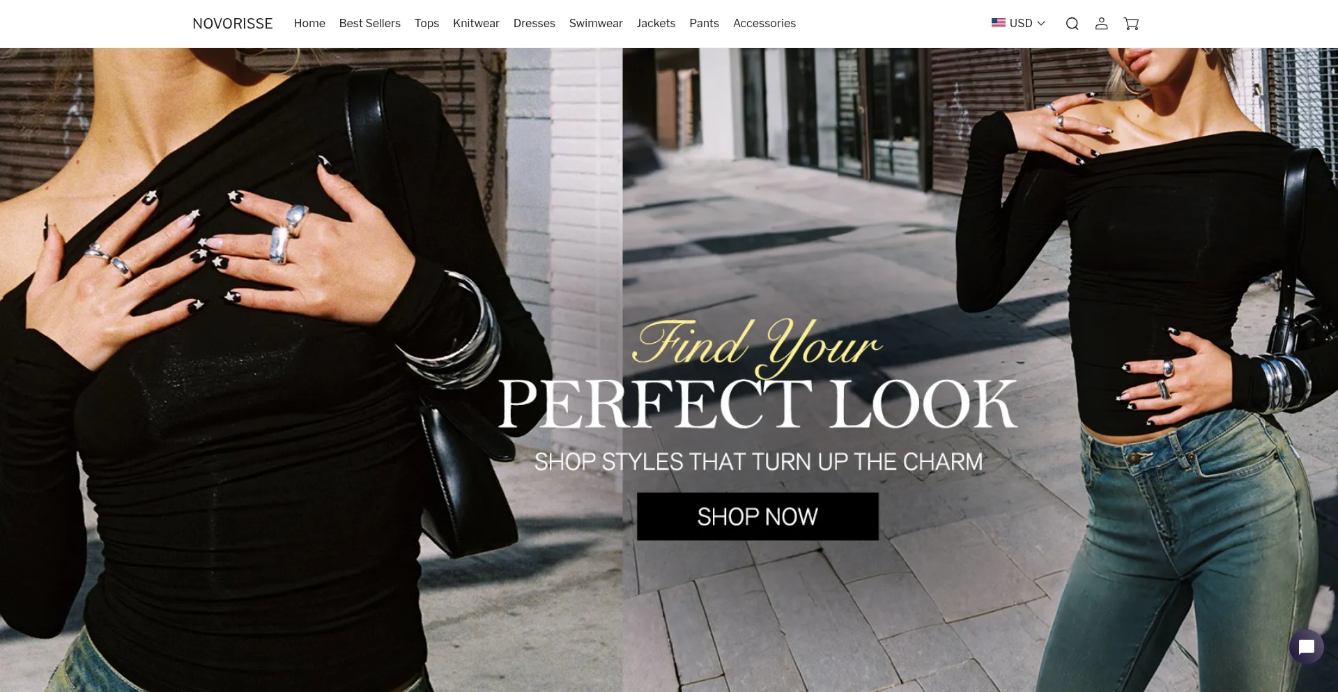 Novorisse.com Screenshot