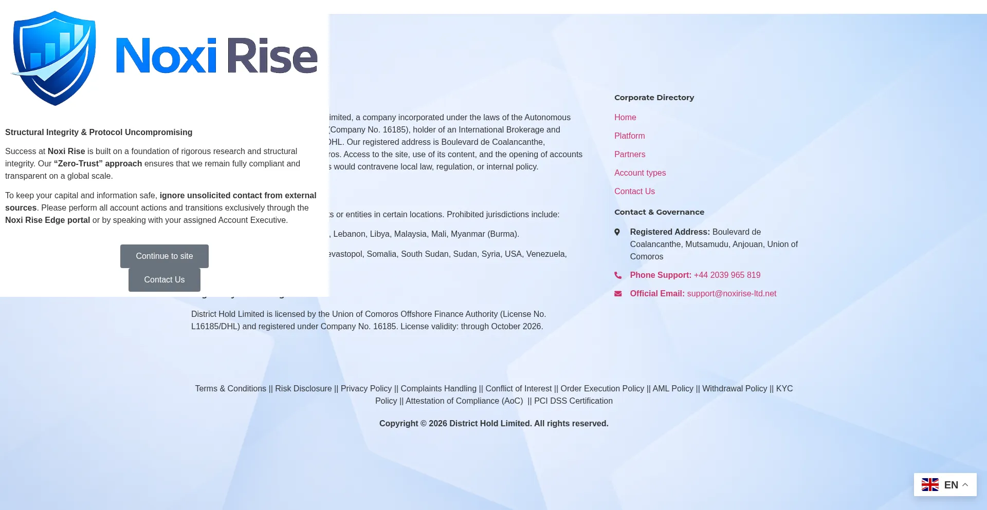 Noxirise-ltd.net