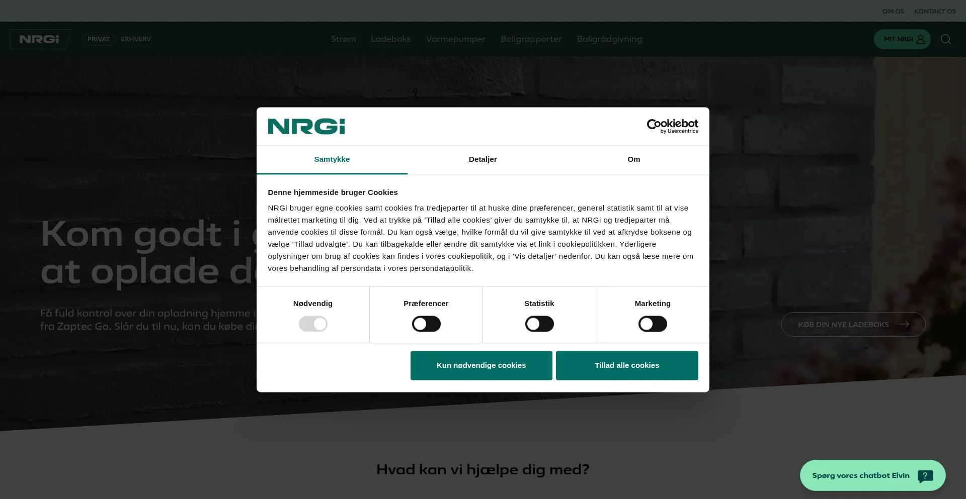 Nrgi.dk Screenshot