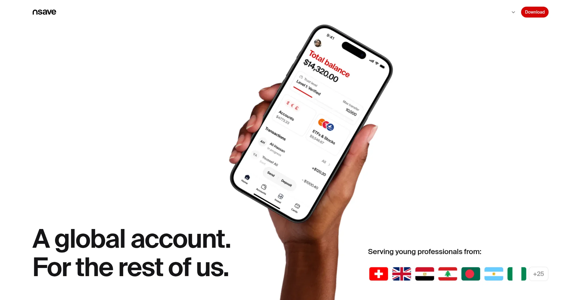 Nsave.com Screenshot