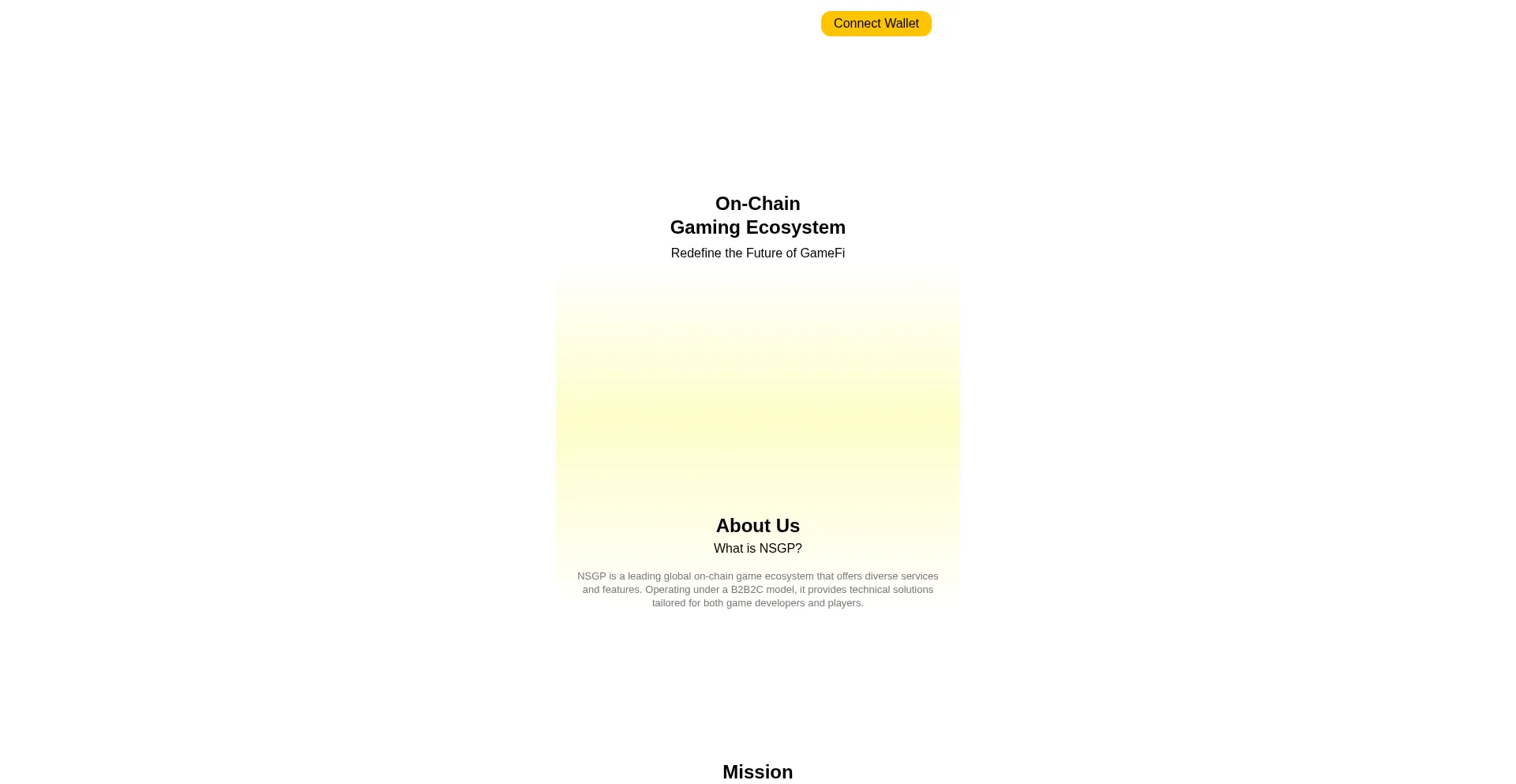 Website screenshot of Nsghub.com