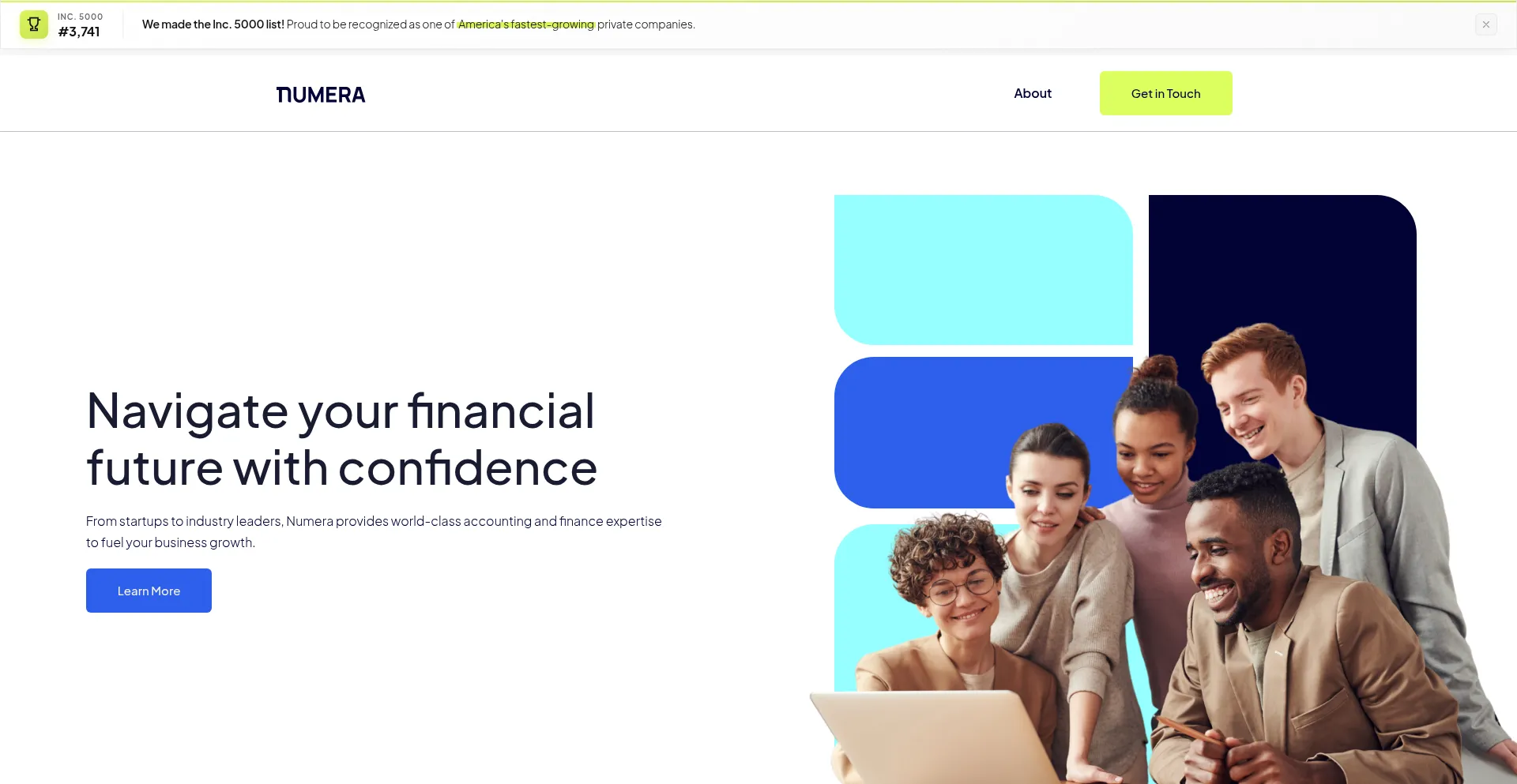 Numerafinance.com Screenshot