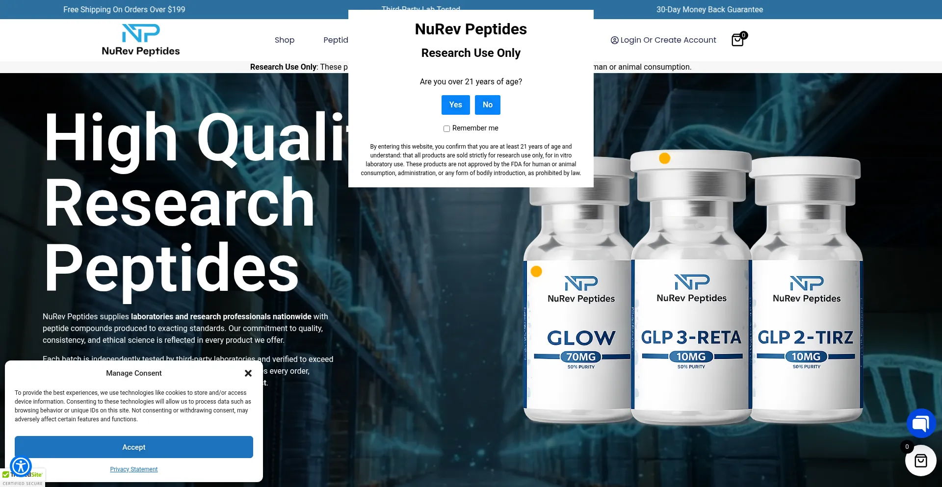 Nurevpeptides.com