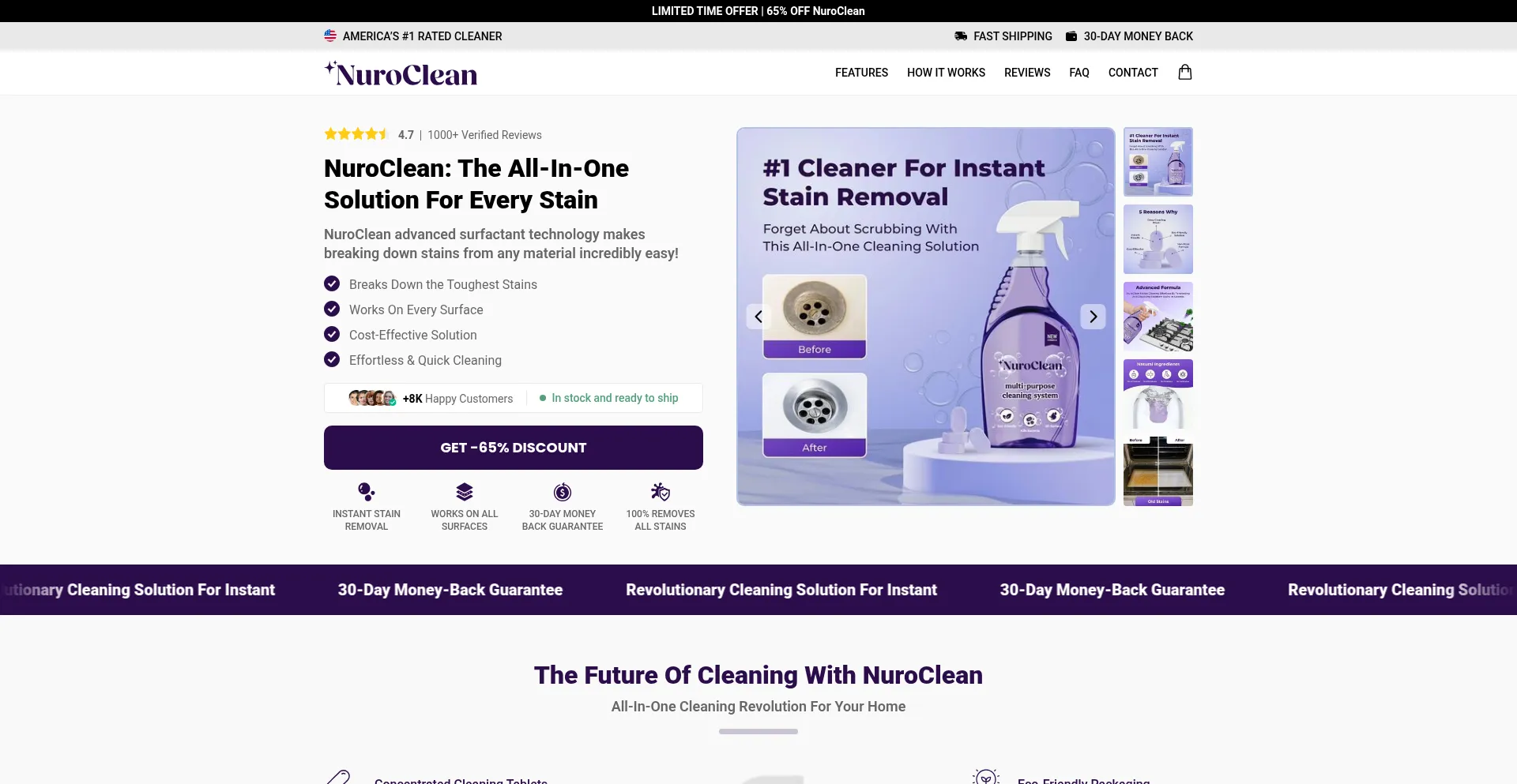 Is Nuroclean.com Safe?