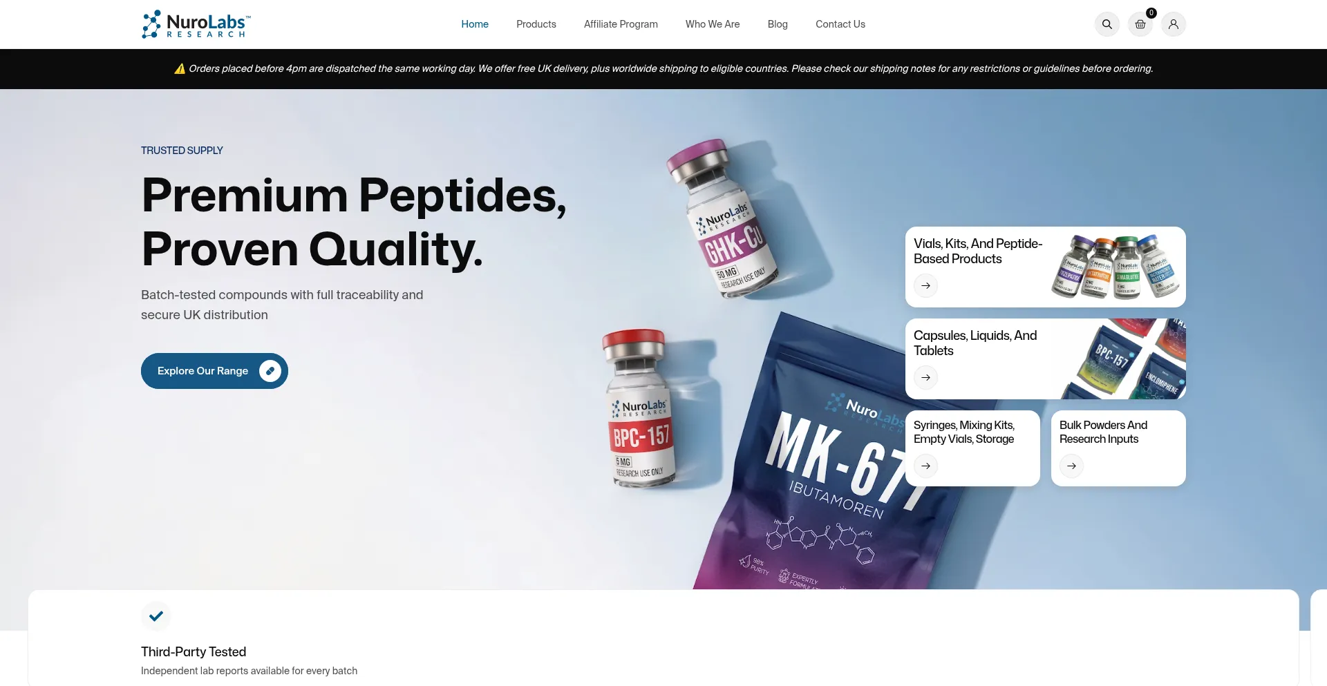 Nurolabsresearch.com