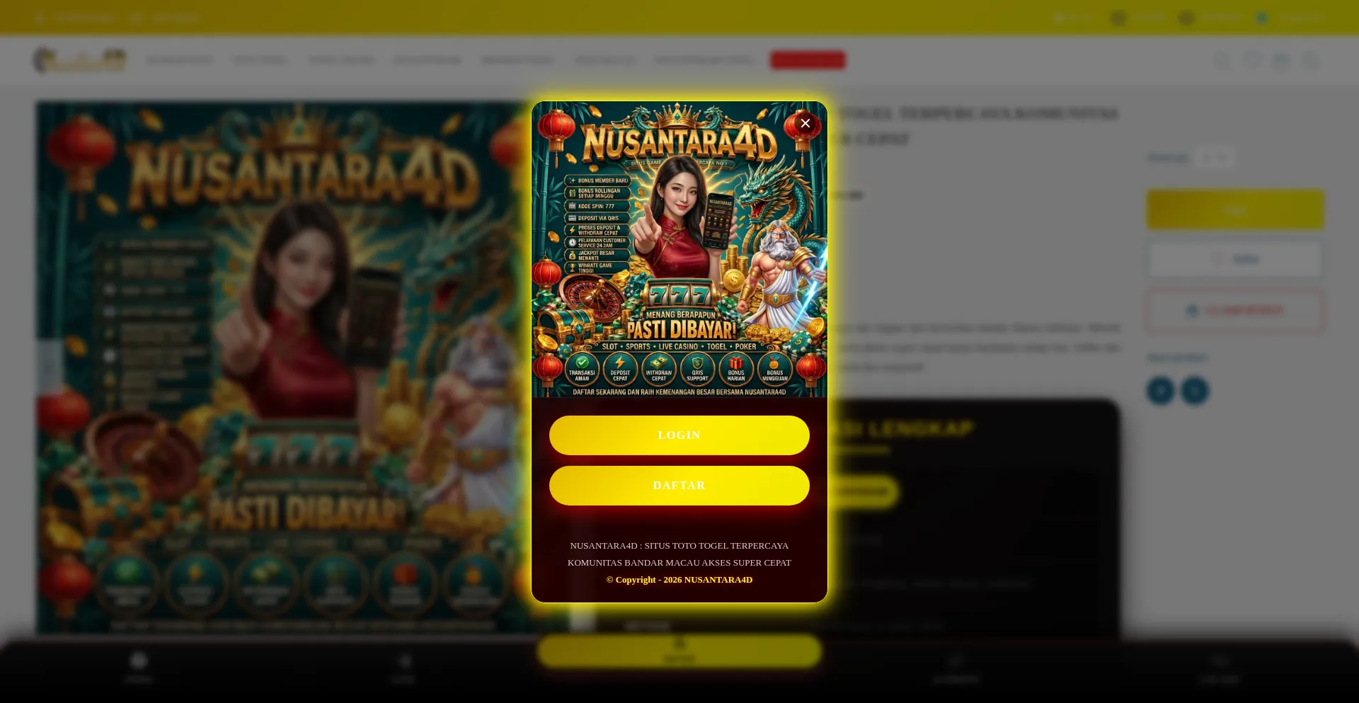 Nusantara4dgas.com