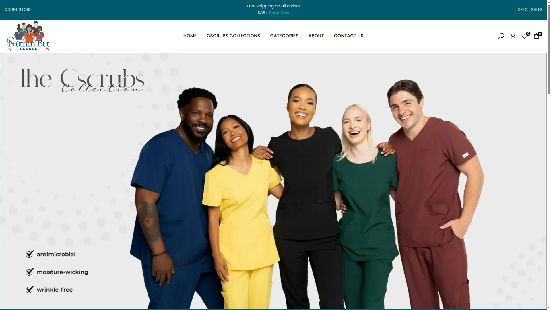 Nuthinbutscrubs.com