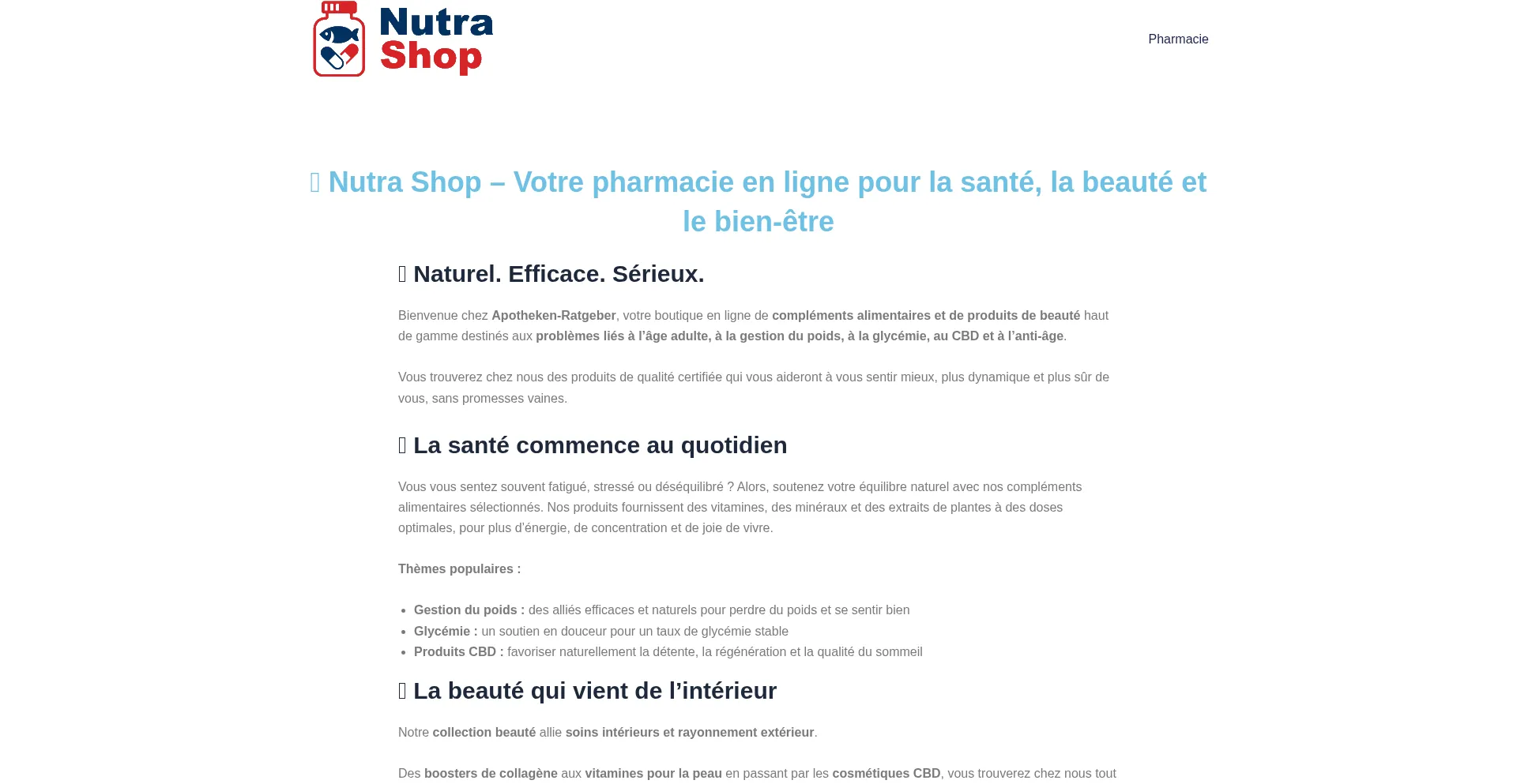 Nutra-shop-fr.com