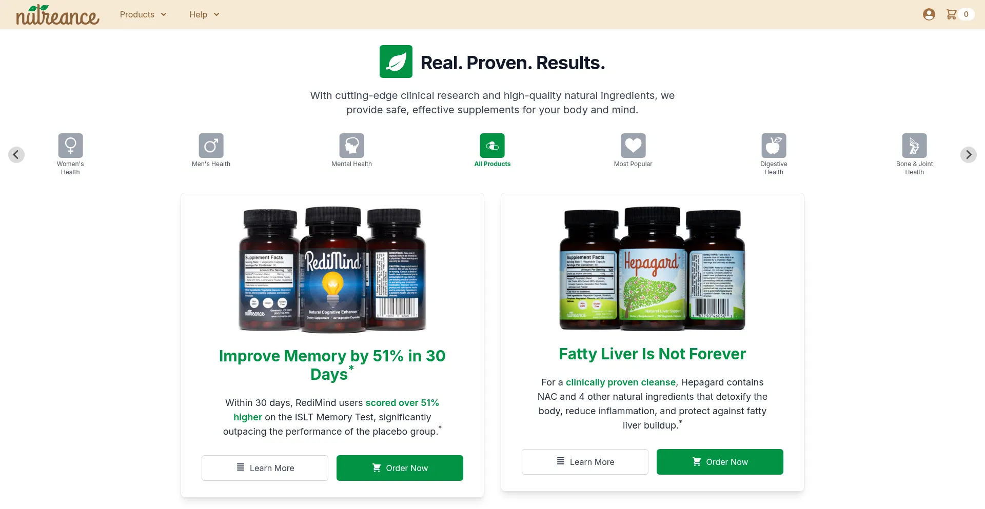Is Nutreance.com Safe?