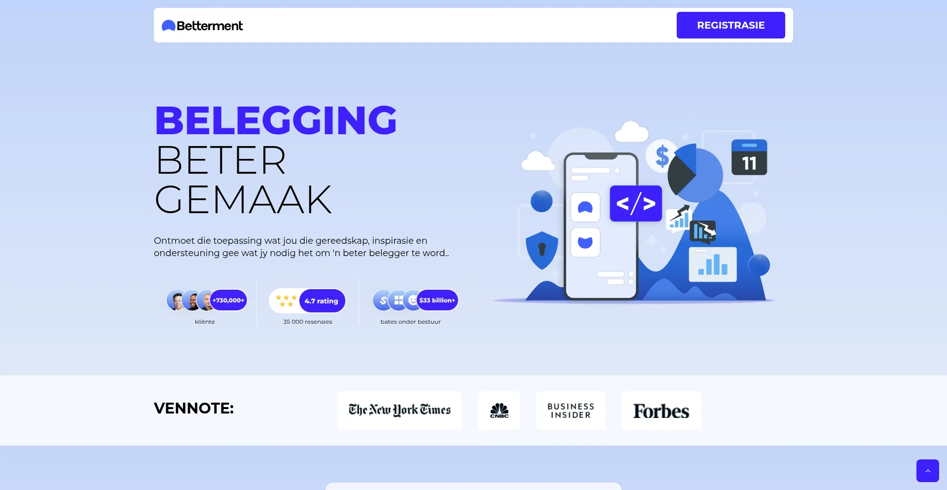 Website screenshot of Nuus24.online