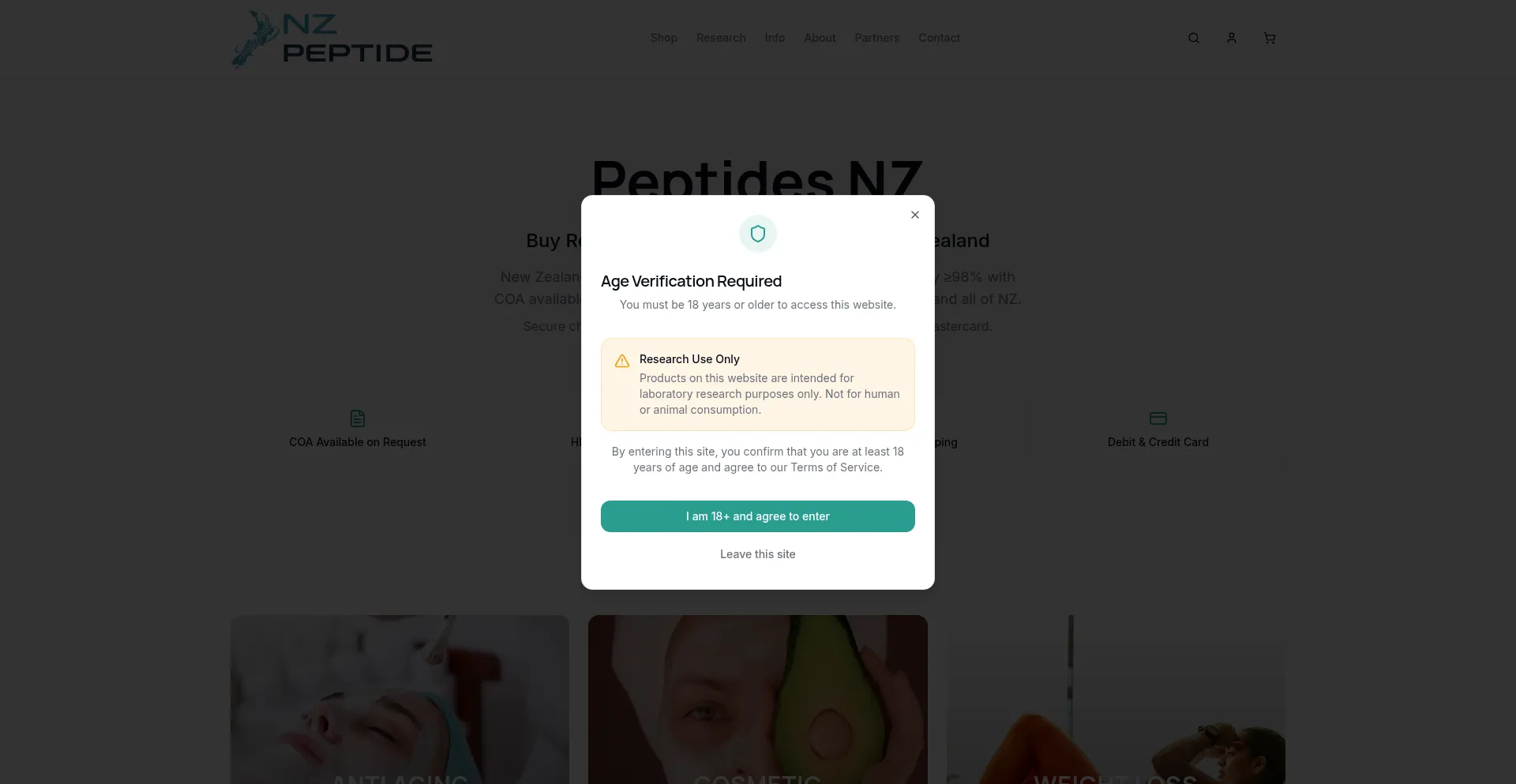 Nzpeptide.com