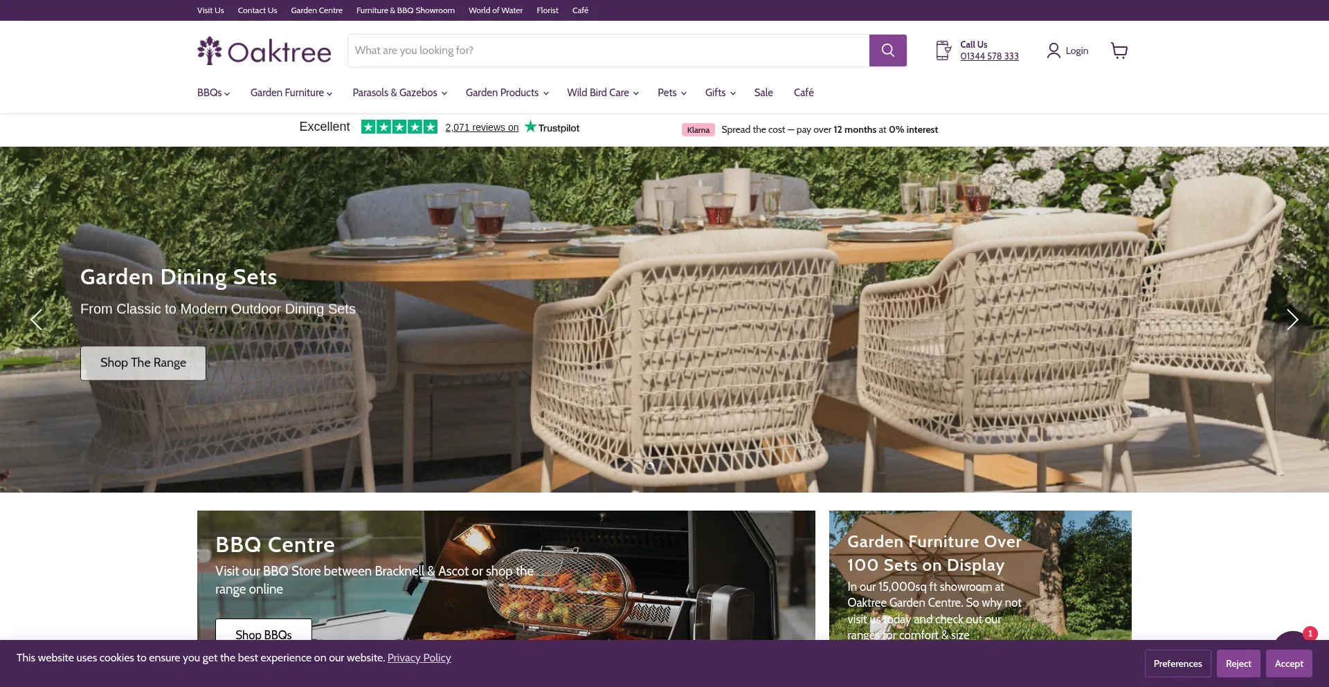 Oaktreegardencentre.com