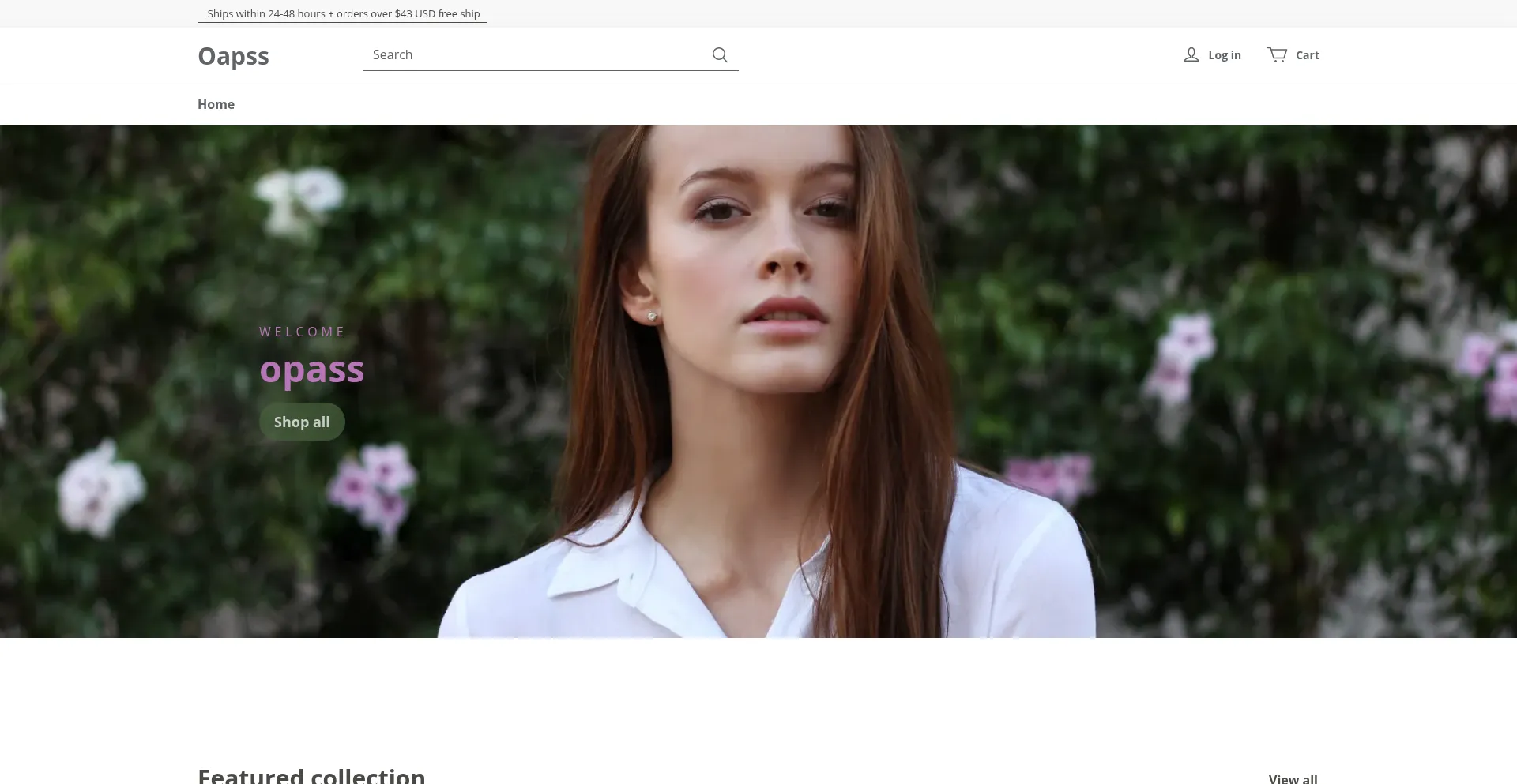 Website screenshot of Oapss.com