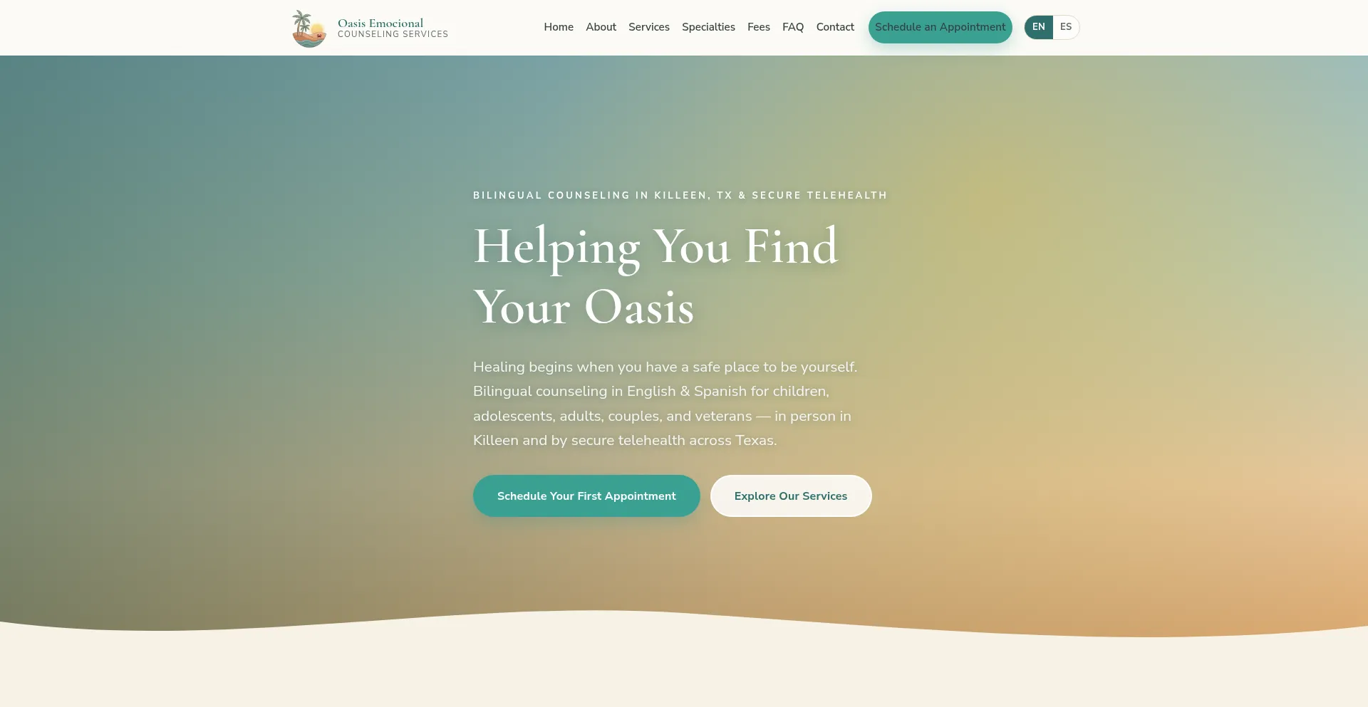 Oasisemocionaltx.com