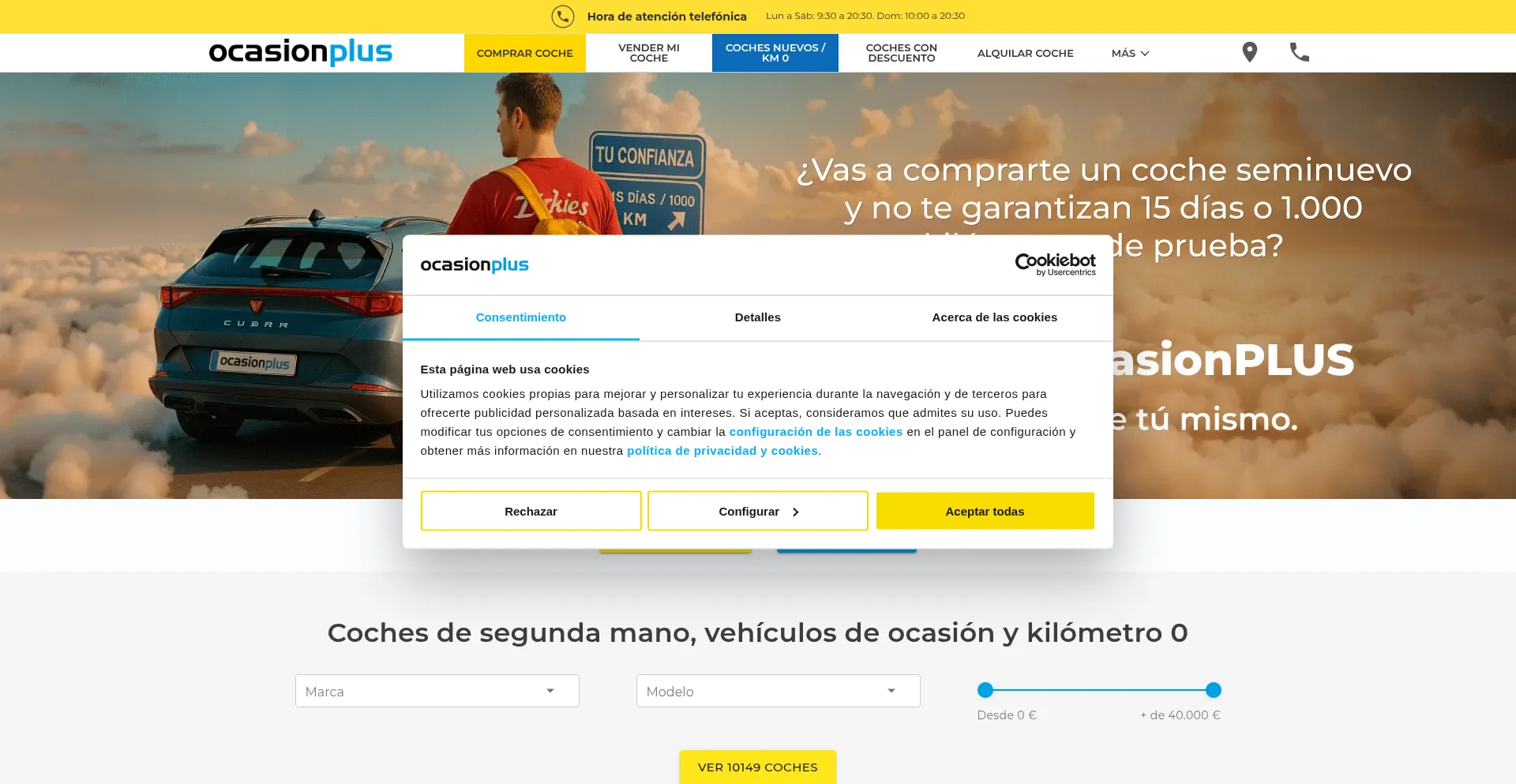 Ocasionplus.es Screenshot