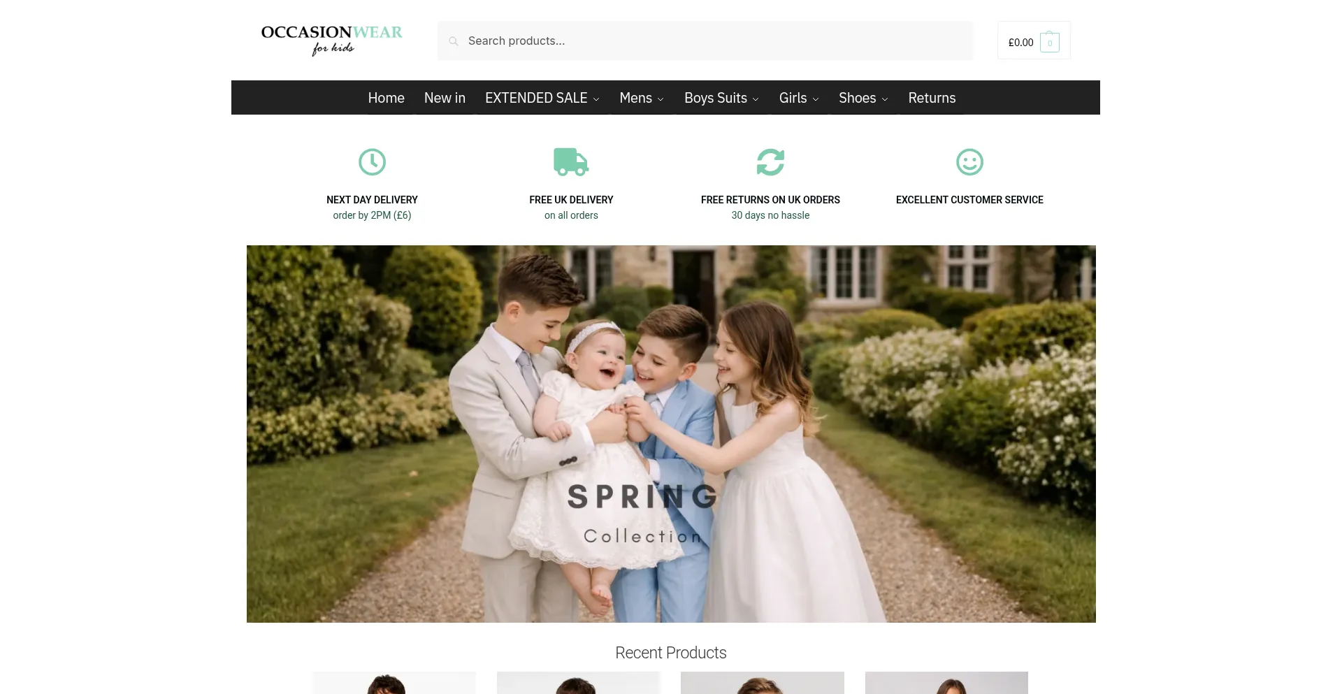 Occasionwearforkids.co.uk
