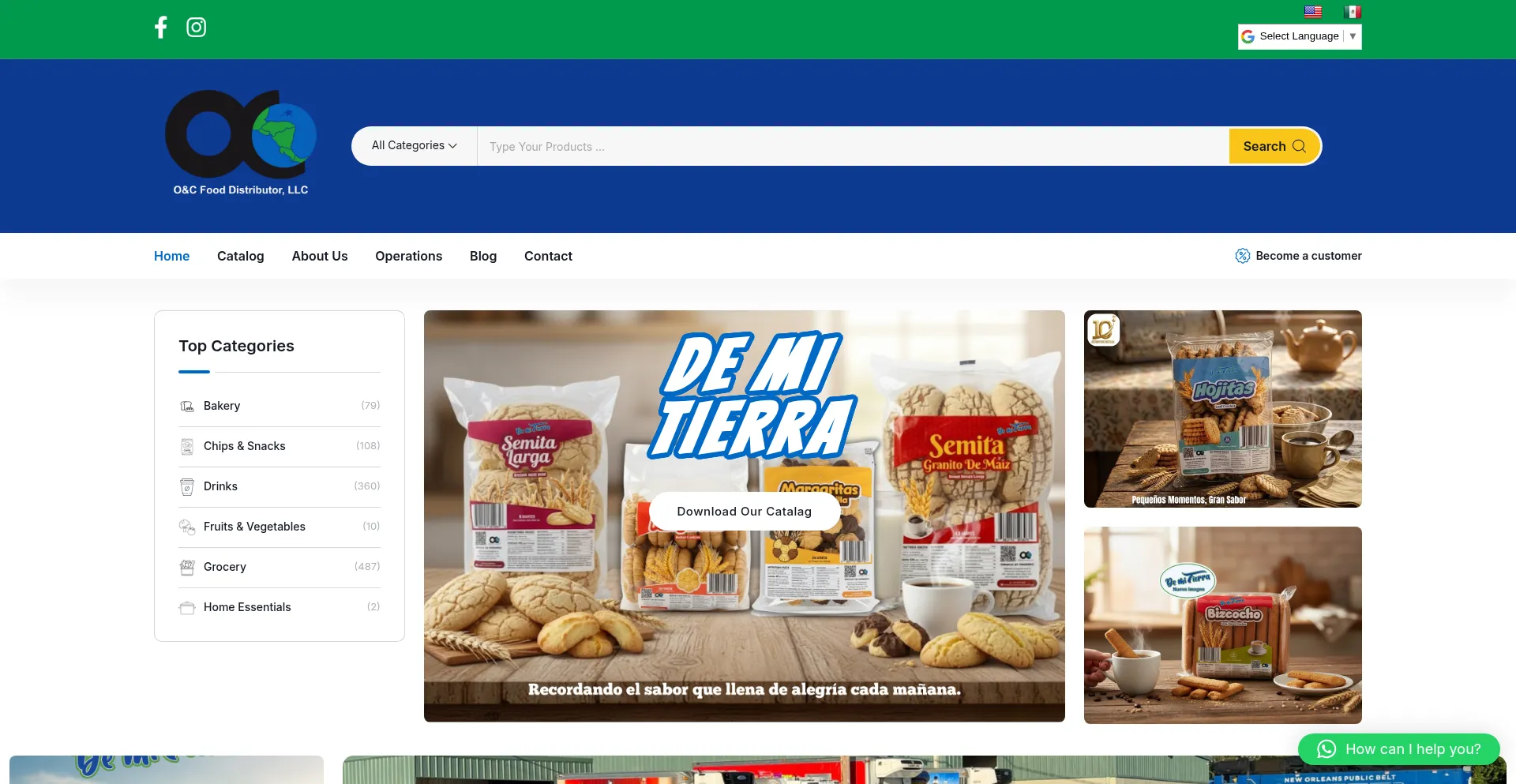 Ocfooddistributor.com