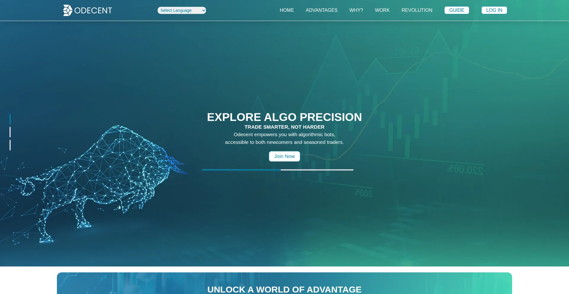 Odecent.com Screenshot