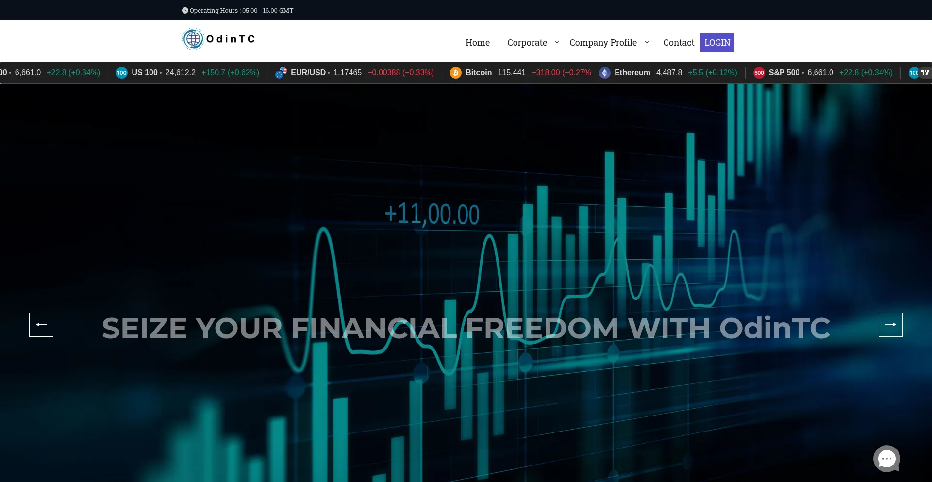 Odintc.group Screenshot