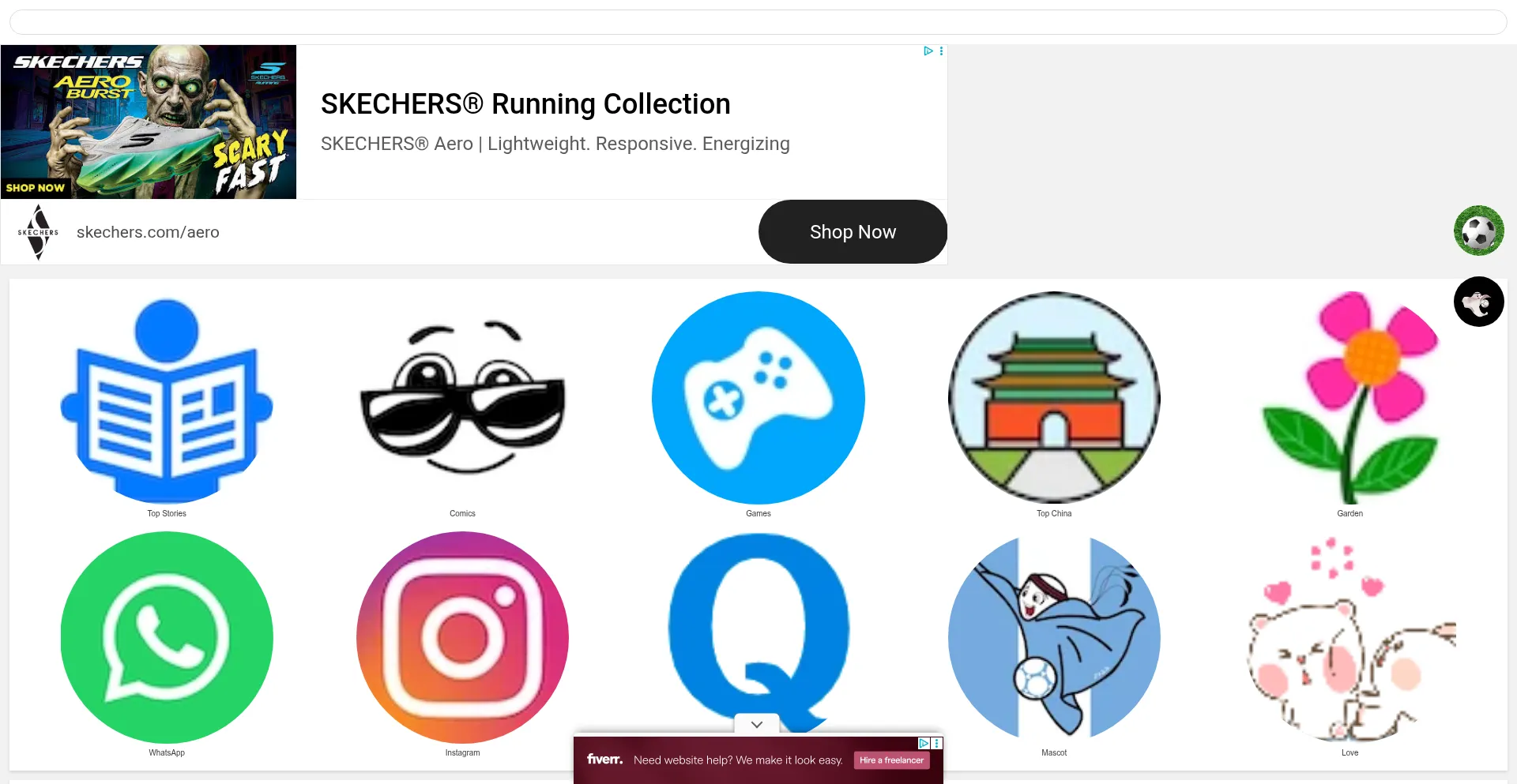Oebe.com Screenshot