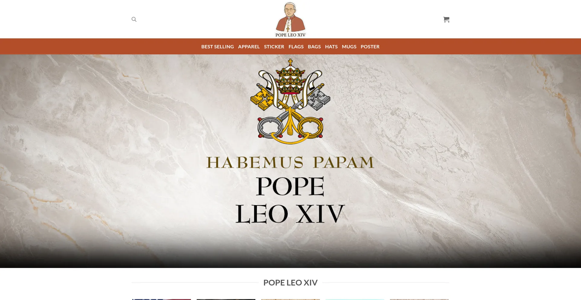 Officialpopeleoxiv.com Screenshot