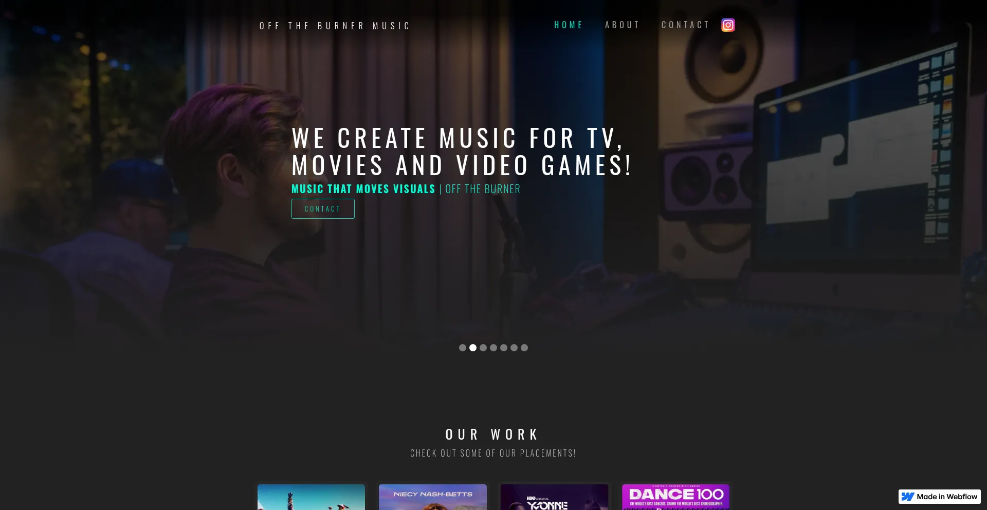 Offtheburnermusic.com