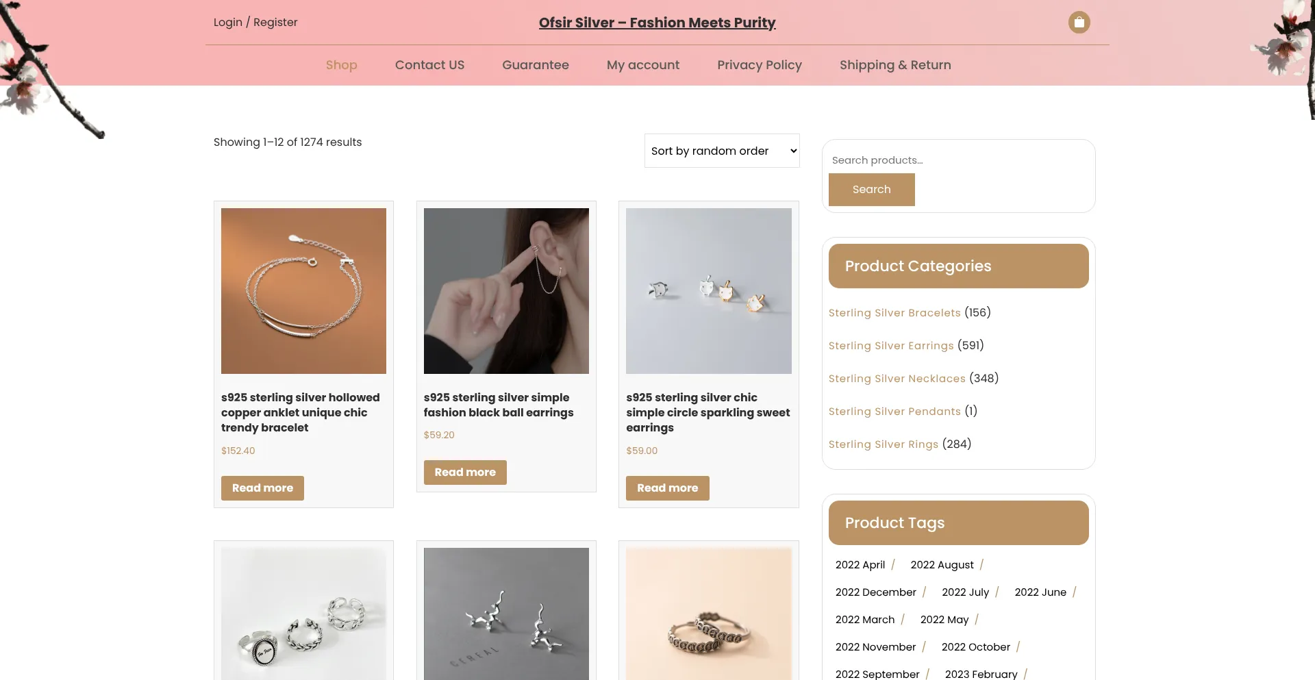 Ofsir.shop Screenshot