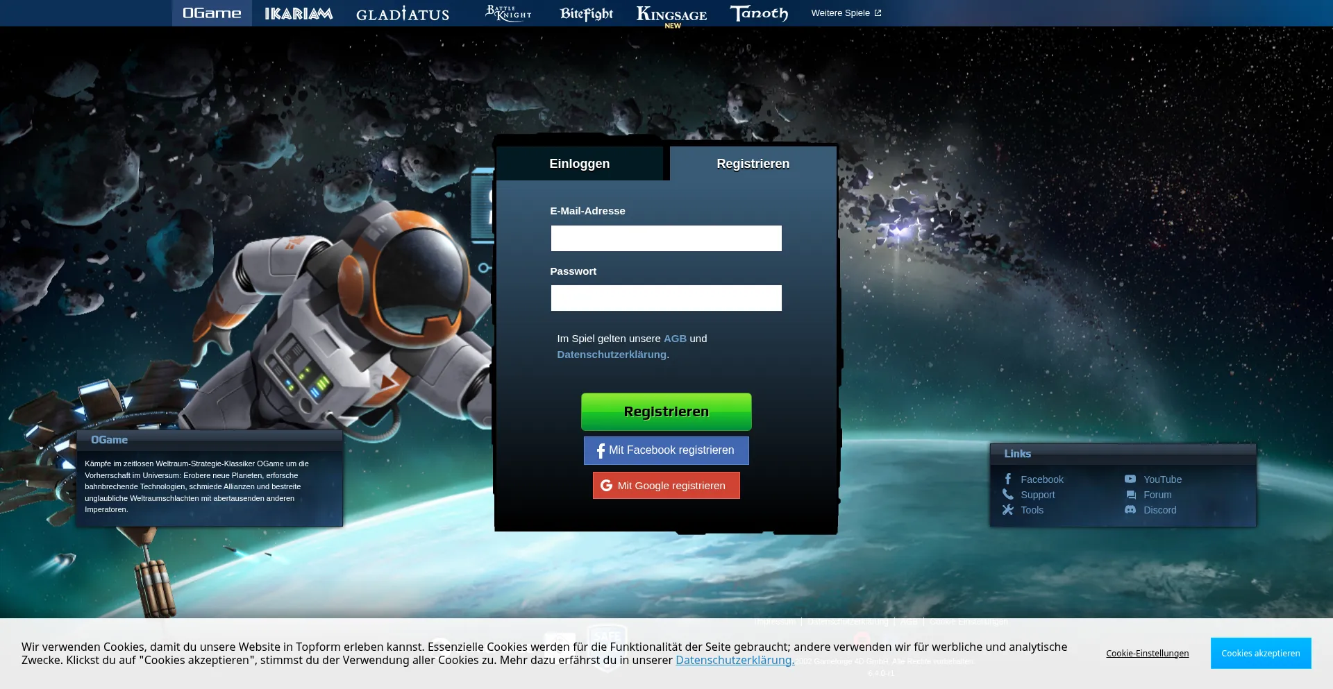Ogame.de Screenshot