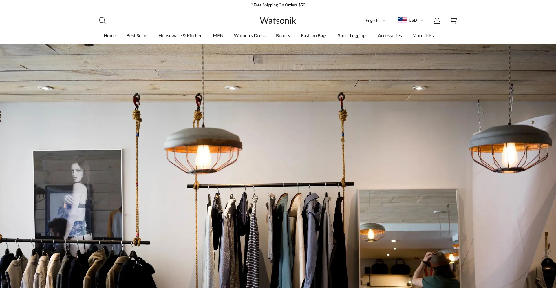 Website screenshot of Ohamedty.shop
