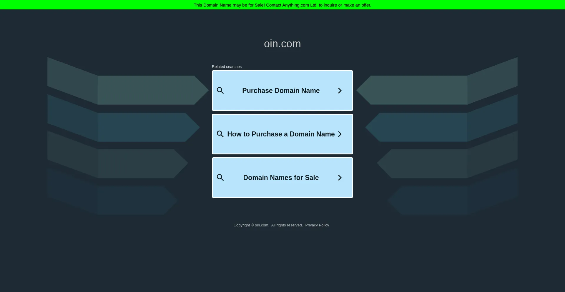 Oin.com Screenshot
