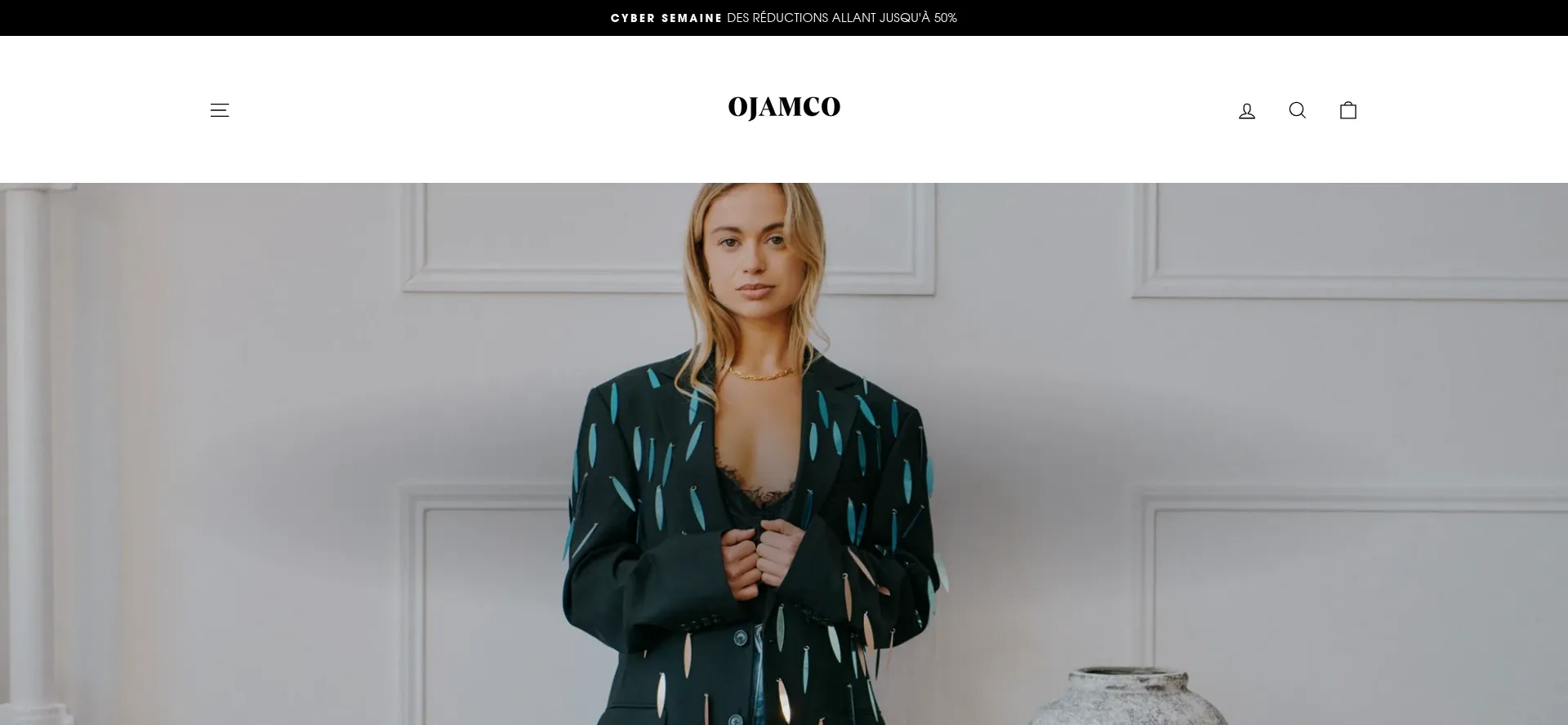 Website screenshot of Ojamco.com