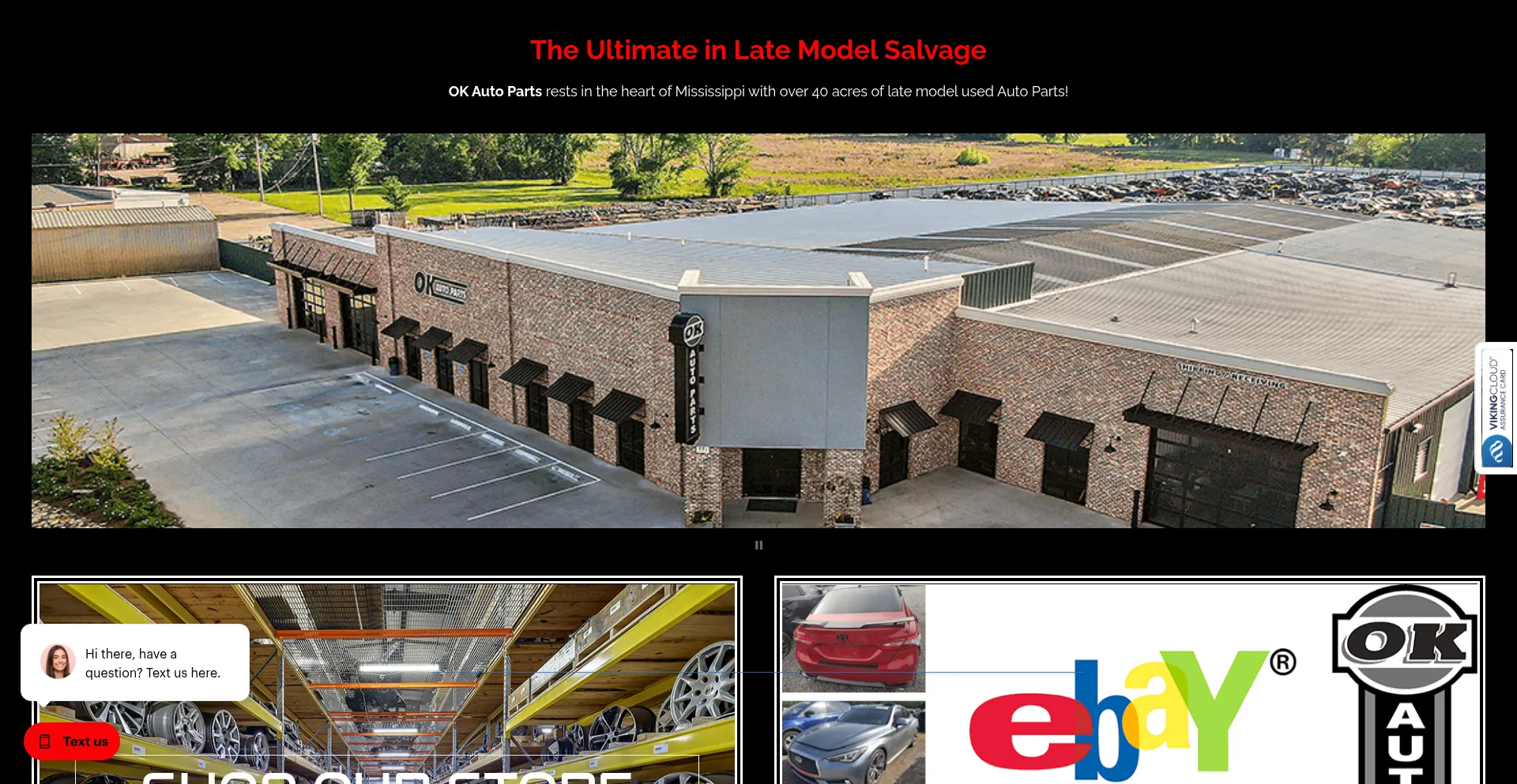 Okautopartsms.com