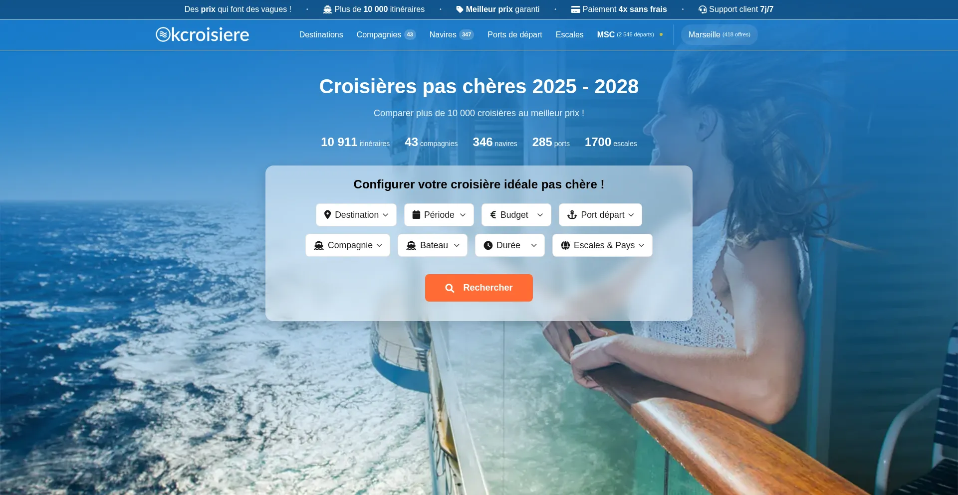 Okcroisiere.fr Screenshot