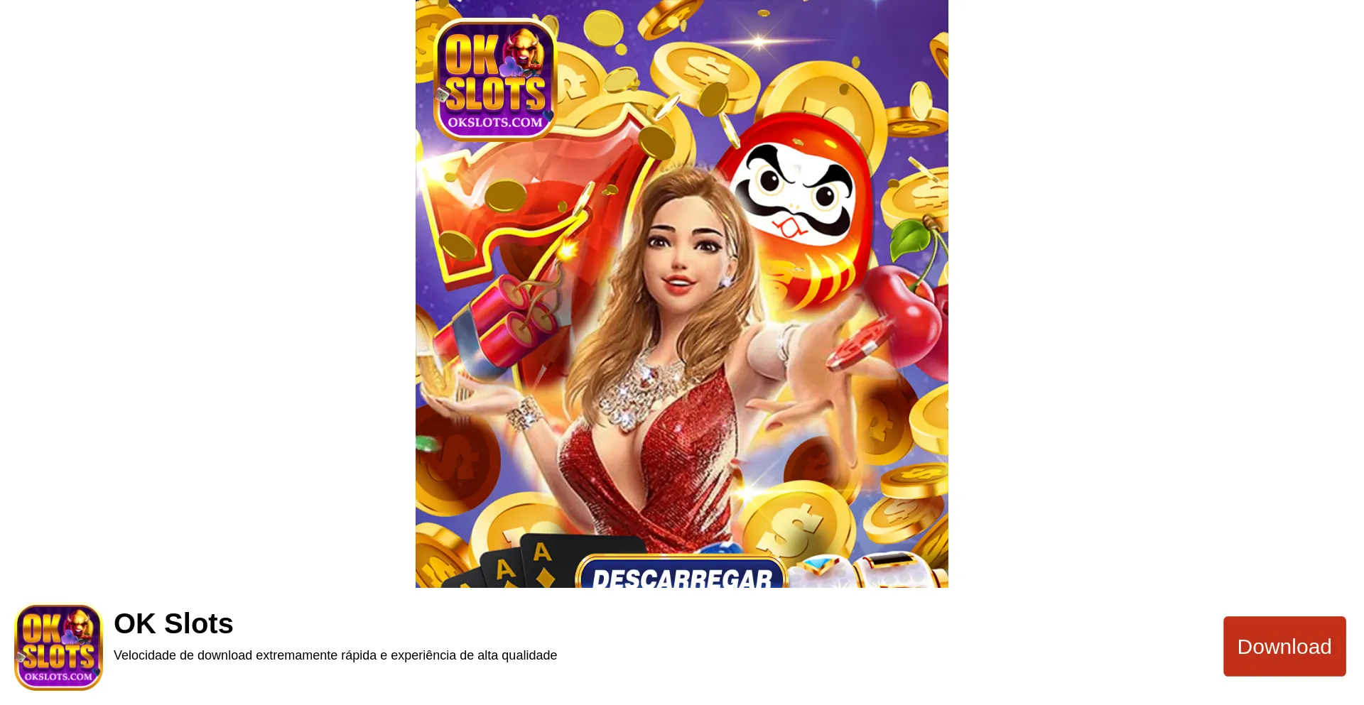 Website screenshot of Okslots.com