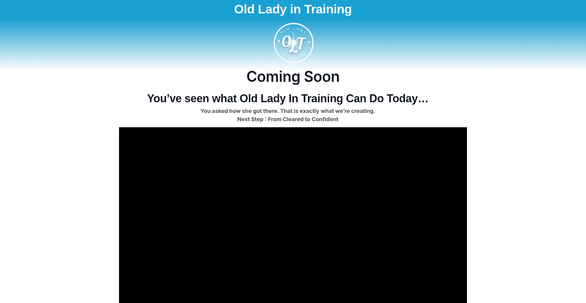 Oldladyintraining.com