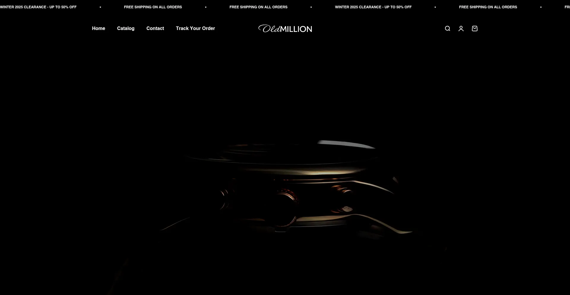 Website screenshot of Oldmillionelegant.com